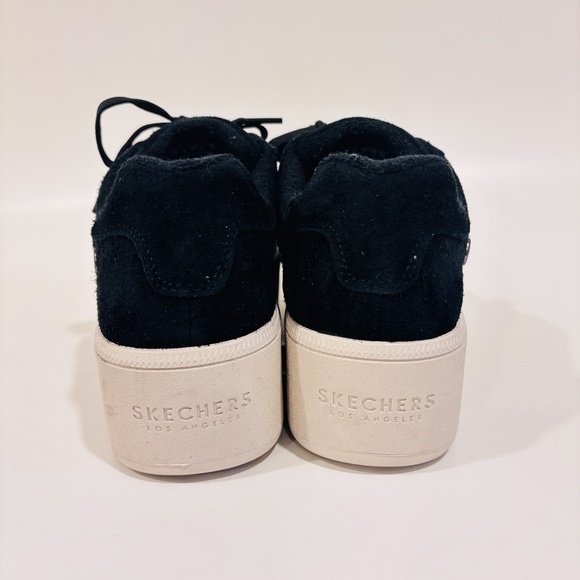 SKECHERS x MARTHA STEWART Black platform sneakers - Picture 6 of 12